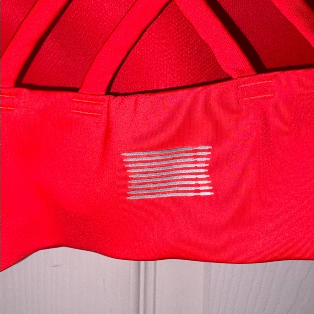 Savage X Fenty On Rihpeat Low Impact Sports Bra Red Size L - Picture 5 of 6